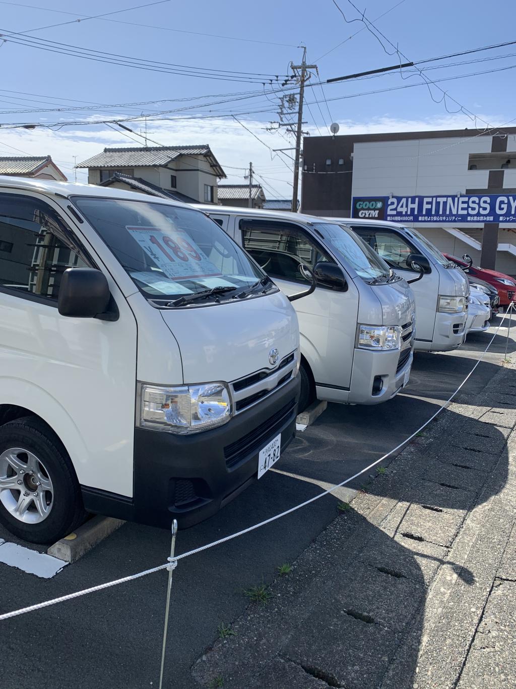 当社車両はすべて車検付で直ぐに乗れます❕❕　全てＥＴＣ・ドラレコ付き,カーエアコンクリーニングも施工済です🌞